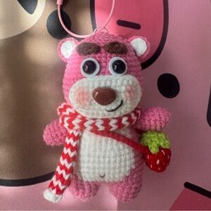 Handmade Strawberry Bear
